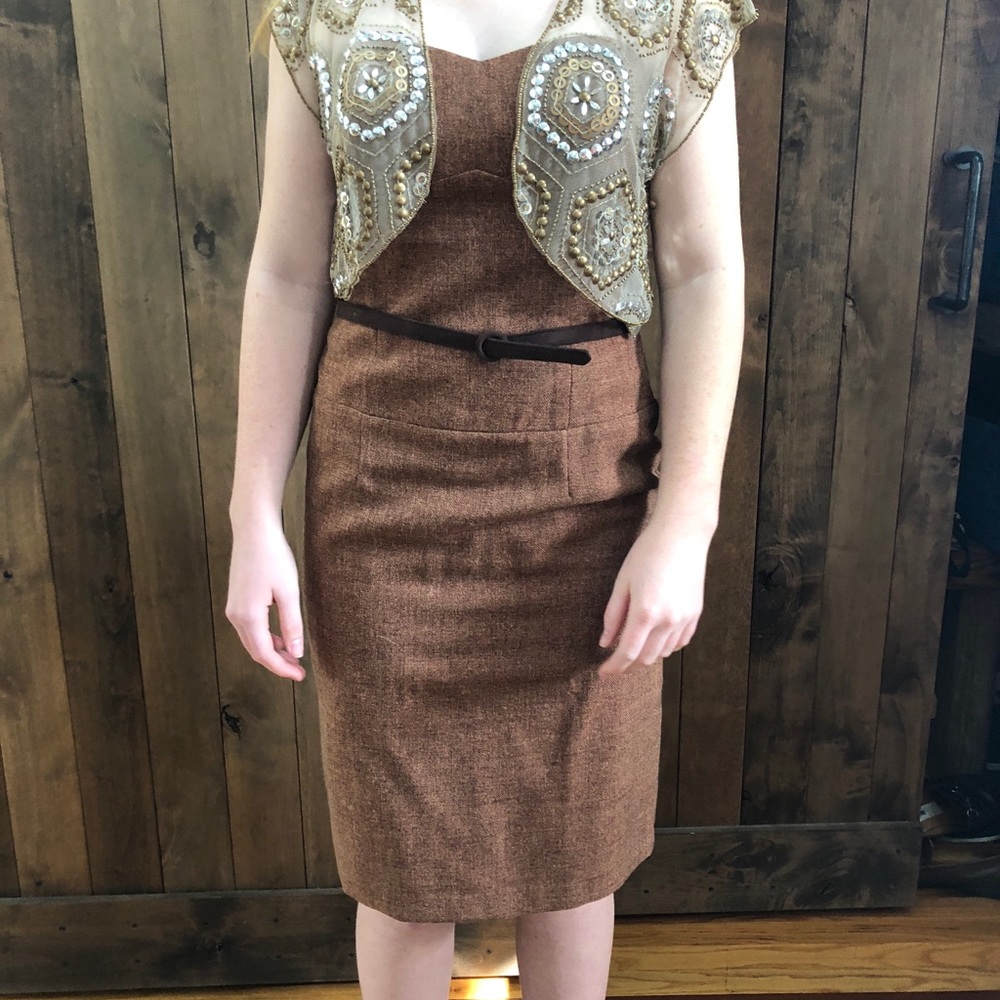 anthropology vintage dress